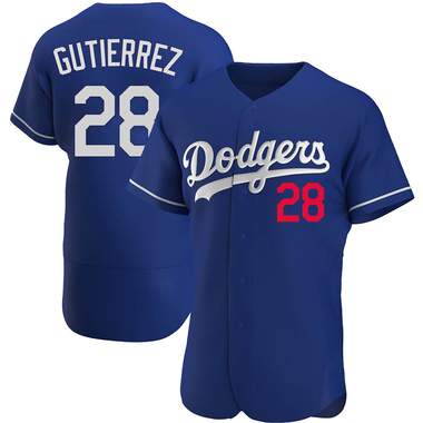 Royal Franklin Gutierrez Men's Los Angeles Dodgers Alternate Jersey - Authentic Big Tall