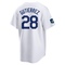 White Franklin Gutierrez Youth Los Angeles Dodgers 2024 World Tour Seoul Series Home Jersey - Replica