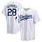 White Franklin Gutierrez Youth Los Angeles Dodgers 2024 World Tour Seoul Series Home Jersey - Replica